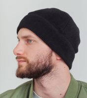 Шапка флисовая Tactical Pro Black в Владивостоке