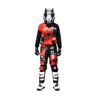 Grom Штаны кроссовые подростковые MX Religion red в Владивостоке