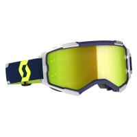 Scott Очки кроссовые Fury blue/grey yellow chrome works в Владивостоке