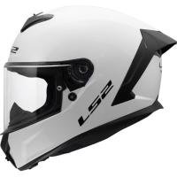 LS2 Мотошлем FF820 Rapid IIl Solid белый в Владивостоке