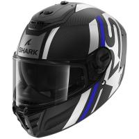 Shark Шлем Spartan RS Carbon Shawn Mat Black/Blue/Silver в Владивостоке