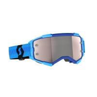 Scott Очки кроссовые Fury blue/black/silver chrome works в Владивостоке