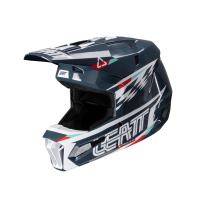 Leatt Шлем кроссовый Helmet Kit Moto 3.5 V25 Blue в Владивостоке