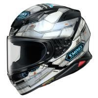 Shoei Мотошлем NXR 2 Fortress серо-черно-голубой в Владивостоке