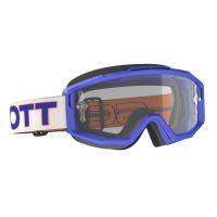 Scott Очки Split OTG white/blue clear works в Владивостоке