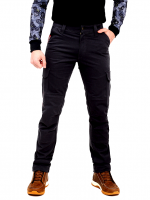 Starks Мотоджинсы Python Tactic Strong Regular Fit Черный в Владивостоке