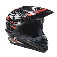 AiM Шлем кроссовый JK803S Orange/Black в Владивостоке