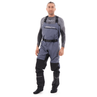 Dragonfly  Вейдерсы мембранные QUAD PRO 2023 Gray - Black  в Владивостоке