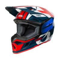 Oneal Кроссовый шлем 3Series Ride V.25 синий/белый в Владивостоке