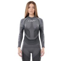 Dragonfly Термофутболка DF 3DThermo Grey с длинным рукавом Woman в Владивостоке