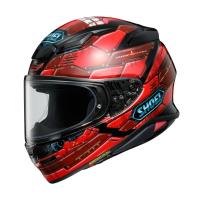 Shoei Мотошлем NXR 2 Fortress красно-черный в Владивостоке