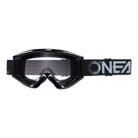 Oneal Маска кроссовая B-Zero V.22, черная оправа, прозрачная линза в Владивостоке