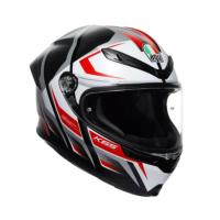 AGV Шлем K6 S 2206 Karve Matt Black/White/Red в Владивостоке
