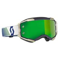 Scott Очки кроссовые Fury blue/green green chrome works в Владивостоке