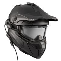 CKX Шлем кроссовый с маской Titan Solid Черный/Матовый в Владивостоке