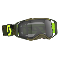 Scott Очки кроссовые Prospect LS kaki green/neon yellow light sensitive в Владивостоке