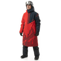 Dragonfly Плащ зимний Race Coat Man 2026 Red - Black в Владивостоке