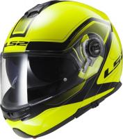 LS2 Мотошлем снегоходный FF325 Strobe Electric Snow Civik Желтый/Черный в Владивостоке