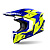 Airoh Шлем Twist 3 Dizzy Blue/Yellow Gloss в Владивостоке