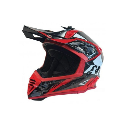 AiM Шлем RH855 Carbon Terrain Black/Red в Владивостоке
