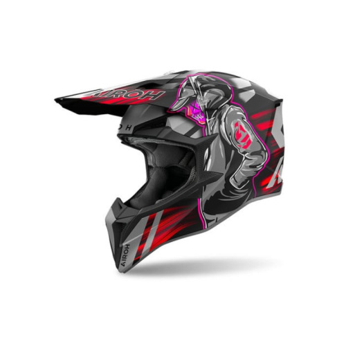 Airoh Шлем Wraaap Cyber Red Matt в Владивостоке