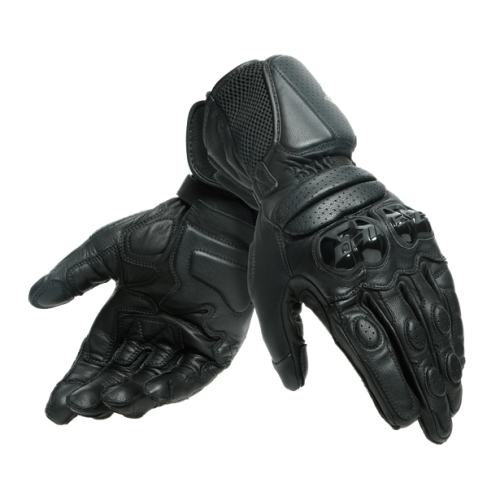 Dainese Перчатки кожаные Impeto Black в Владивостоке
