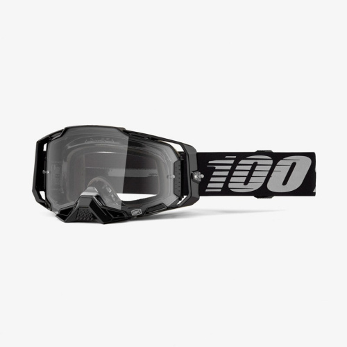 100% Очки Armega Goggle Black / Clear в Владивостоке