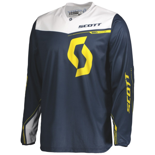 Scott Джерси 350 Dirt blue/yellow в Владивостоке