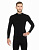 Brubeck Футболка мужская дл.рукав Wool Merino 78% Черный в Владивостоке