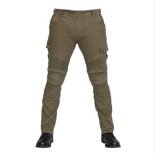 MadBull Мотобрюки Cargo JS Stretch Olive в Владивостоке
