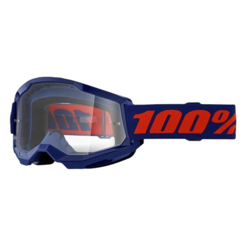 100% Очки Strata 2 Goggle Navy / Clear в Владивостоке