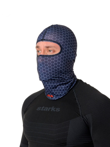 Starks Подшлемник Light Print Moto Черный принт в Владивостоке