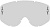 SCOTT Линзы 80's SGL WKS clear silver chrome afc в Владивостоке