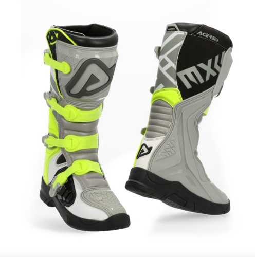 Acerbis Мотоботы кроссовые X-Team Grey/Yellow в Владивостоке