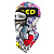 Grom Подшлемник Stickerbomb Point #4 в Владивостоке