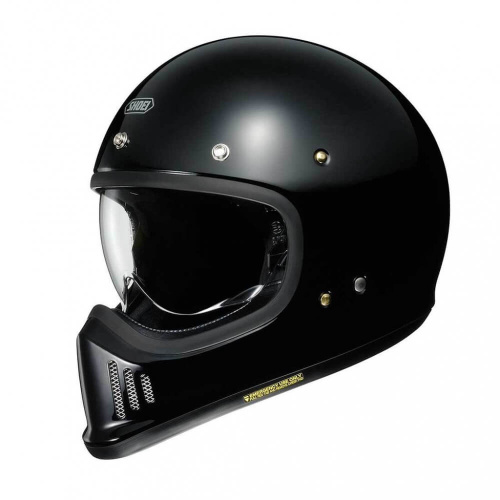 Shoei Мотошлем EX-Zero Plain Черный глянцевый в Владивостоке