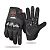 Ones Again Перчатки текст MG07-CF black-red в Владивостоке