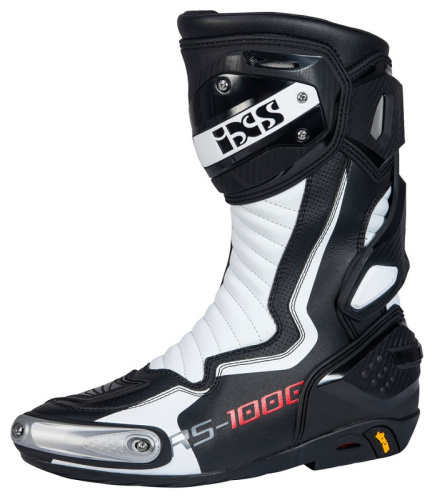 IXS Мотоботы RS-1000 черный/белый в Владивостоке