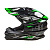 AiM Шлем кроссовый JK803S Green/Black в Владивостоке