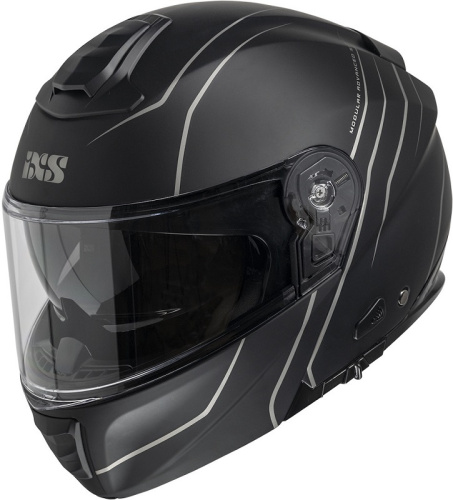 IXS Шлем модуляр iXS460 черный серый матовый в Владивостоке