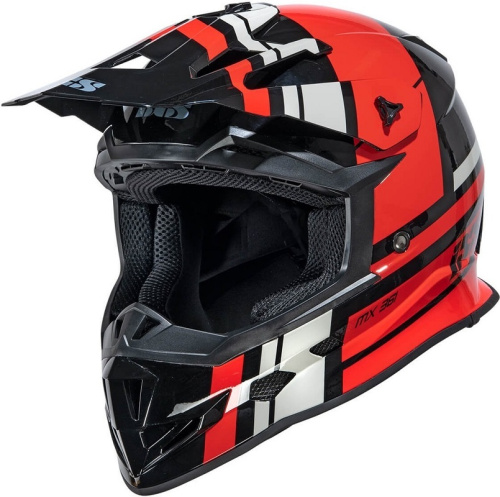 IXS Мотошлем iXS361 2.3 Черно-красный в Владивостоке