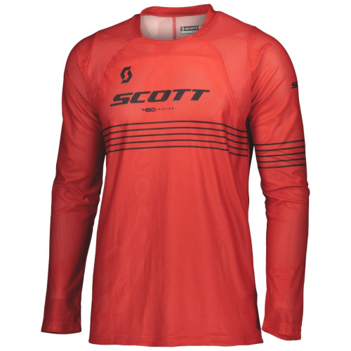 Scott Джерси 450 Angled Light red/black в Владивостоке