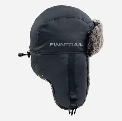 Finntrail Шапка-ушанка Hat Terra 2950 MiddleGrey в Владивостоке