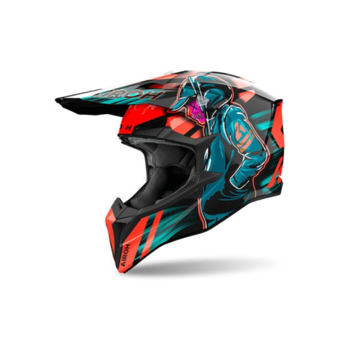 Airoh Шлем Wraaap Cyber Orange Glossy в Владивостоке