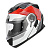 Acerbis Шлем Serel 22-06 White/Red в Владивостоке