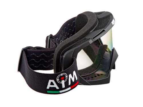 AiM Очки кроссовые 634-800 Black Matt в Владивостоке