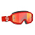 Scott очки кроссовые Primal red/white orange chrome works в Владивостоке
