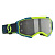 Scott Очки кроссовые Fury LS neon yellow/blue light sensitive grey works в Владивостоке