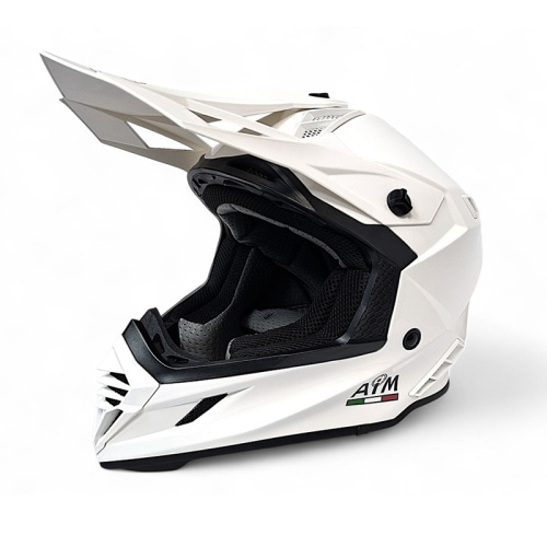 AiM Шлем RH855 White Glossy в Владивостоке