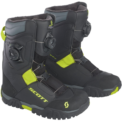 Scott Ботинки зимние Kulshan Black/Safety Yellow в Владивостоке